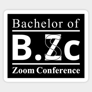 Bachelor of Zoom University Sticker